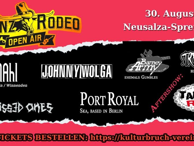 Grenz Rodeo Open Air 2025 in Neusalza-Spremberg - Sonnabend