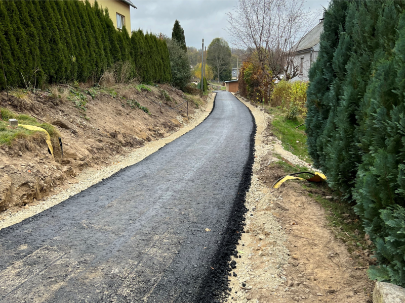 Neubau Touristischer Radweg 1. und 2. Bauabschnitt in Schönbach